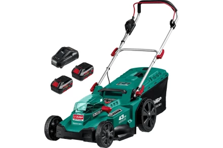 Бесщеточная газонокосилка ЗУБР 36 В (ГКЛ-4336-42) купить в Сургуте