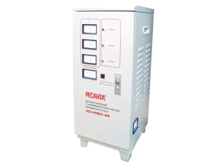 Стабилизатор трехфазный РЕСАНТА АСН-6000/3 купить в Сургуте