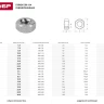 Гайка ГОСТ 5927-70, M10, 5 шт, кл. пр. 6, оцинкованная, ЗУБР 303556-10 купить в Сургуте