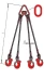 Строп канатный четырехветвевой 4СК 1.6 т L=7.5 м заплет купить в Сургуте