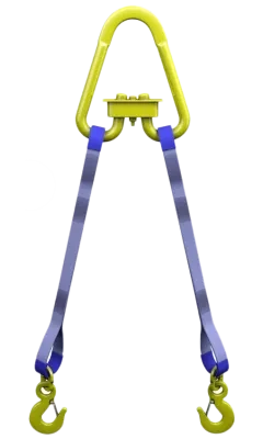 Строп текстильный двухветвевой 2СТ 1.25 т L=1 м SF6 30 мм Звено РТ-3 купить в Сургуте