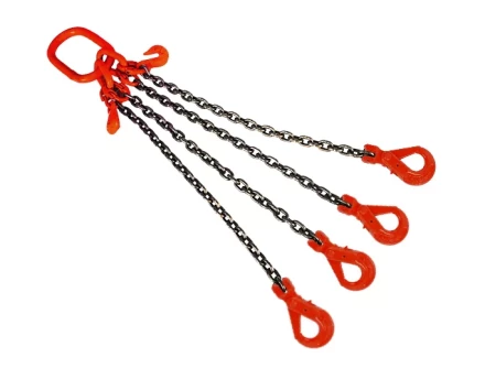 Строп цепной TOR 4СЦ г/п 11,2 т 8,0 м с укорачивающими и самозакрывающимися крюками 1016864 купить в Сургуте