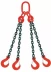 Строп цепной четырехветвевой 4СЦ 17 т L=8 м 8 кл с ОВ 17.0т купить в Сургуте