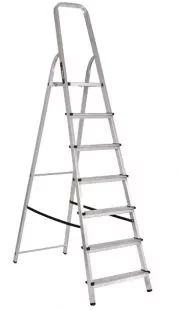 Стремянка алюминиевая СА 1х7 Вихрь купить в Сургуте