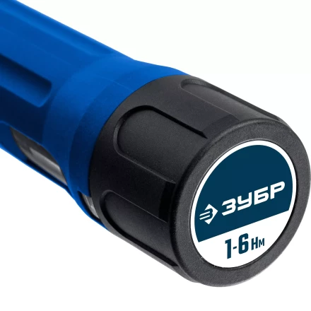 ЗУБР 1 - 6 Нм, регулируемая, динамометрическая отвертка, Профессионал (64015) купить в Сургуте