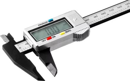 Штангенциркуль STAYER &quot;MASTER&quot; электронный, направляющая из композитных матер. на основе углеродного волокна, пластик корпус, шаг измерения 0,1, 150мм 34411-150 купить в Сургуте