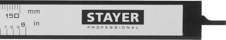 Штангенциркуль STAYER "MASTER" электронный, направляющая из композитных матер. на основе углеродного волокна, пластик корпус, шаг измерения 0,1, 150мм 34411-150 купить в Сургуте
