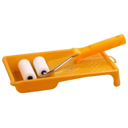 Набор STAYER Валик &quot;ПОРОЛОН&quot; МИНИ с ванночкой, 50мм 0544-05-07 купить в Сургуте