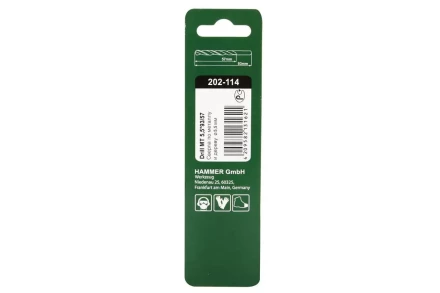 Сверло по металлу HAMMER Ф5.5х93мм (DR MT 5,5мм*93/57мм) купить в Сургуте