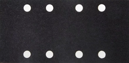 Лист шлиф. универсал. URAGAN &quot;Оптимален для твердых пород дерева&quot; 8 отверстий по линии, для ПШМ, P100, 80х166мм, 50шт 907-22101-100-50 купить в Сургуте