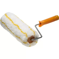 Валик ФАСАДНЫЙ-ГИГАНТ &quot;GIRPAINT&quot;, ворс 18мм, ручка 8мм, d=68/180мм, STAYER Profi 03143-18_z01