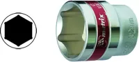 Головка торцевая 16 мм 6-гранная CrV под квадрат 1/2" хромированная  MATRIX MASTER 13116
