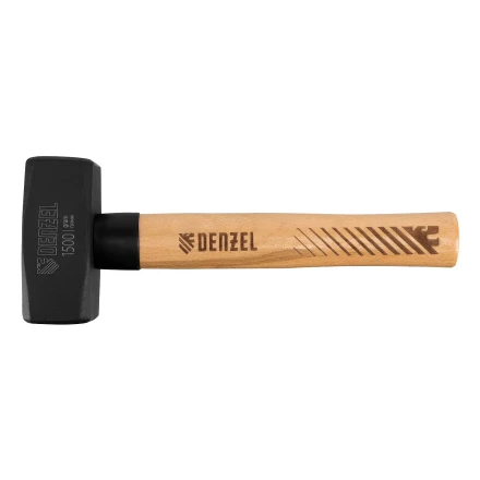 Кувалда, 1500 г Denzel 11019, кованая головка, буковая рукоятка купить в Сургуте