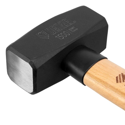 Кувалда, 1500 г Denzel 11019, кованая головка, буковая рукоятка купить в Сургуте