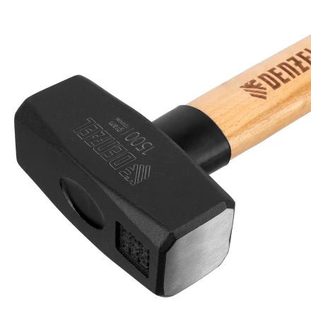 Кувалда, 1500 г Denzel 11019, кованая головка, буковая рукоятка купить в Сургуте