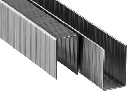 Скобы тип 53F, 19 мм, особотвердые, ЗУБР &quot;ПРОФЕССИОНАЛ&quot; 31950-19, 5000 шт 31950-19 купить в Сургуте