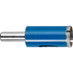 Сверло ЗУБР алмазное трубчатое по стеклу, зерно 100, 16мм 29860-16