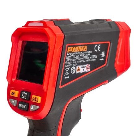 Лазерный бесконтактный цифровой пирометр КВТ KT 655 до 1380°C (87247) купить в Сургуте
