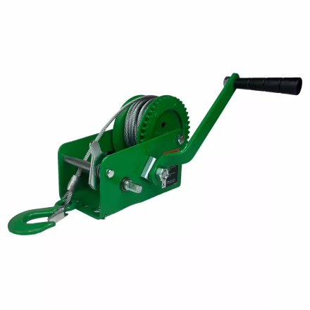 Лебедка ручная барабанная HITCH HW 900 900 кг канат 10 м (SZ073176) купить в Сургуте