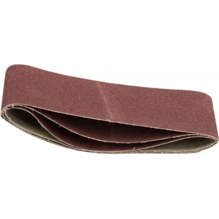 Лента STAYER &quot;MASTER&quot; шлифовальная универсальная бесконечная на тканевой основе, для ЛШМ, P60, 100х610мм, 3шт 35443-060 купить в Сургуте