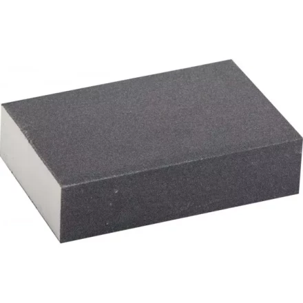 Губка шлифовальная ЗУБР &quot;ЭКСПЕРТ&quot; четырехсторонняя, SiC, средняя жесткость, Р320, 100х68х26 мм 35612-320 купить в Сургуте