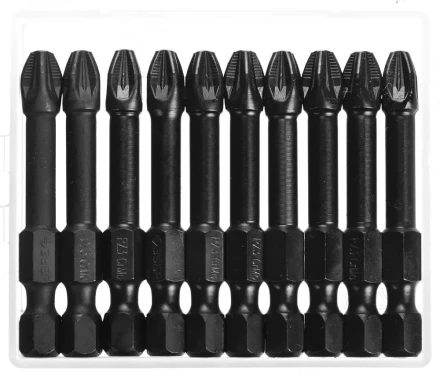 ЗУБР PZ3, 10 шт, 50 мм, ударные биты, Профессионал (26023-3-50-S10) купить в Сургуте