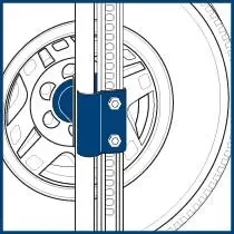 Устройство для крепления реечного домкрата к запасному колесу Stels 50535 купить в Сургуте