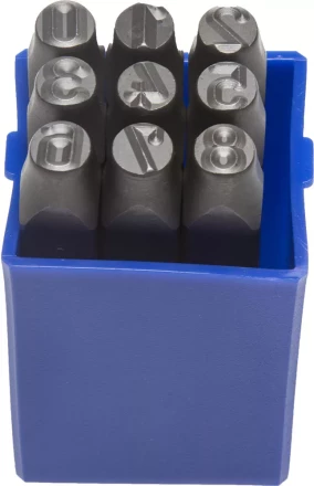 Клейма ЗУБР цифровые арабские, шрифт 8мм 21501-08_z01 купить в Сургуте