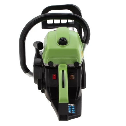 Пила цепная бензиновая Сибртех БП-5245 95209, 52 см3, шина 45 см, шаг 0.325, паз 1,5 мм, 72 звена купить в Сургуте