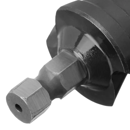 Сверло ступенчатое Denzel 723606, 4-6-8-10-12-14-16-18-20-22-24-26-28-30-32 мм, Р6М5, 6-гр. хвостовик купить в Сургуте