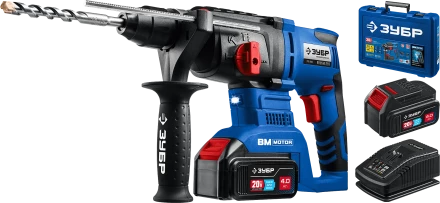 Бесщеточный перфоратор, 2 АКБ T7 (4 Ач), в кейсе PB-260-42 серия «ПРОФЕССИОНАЛ» купить в Сургуте