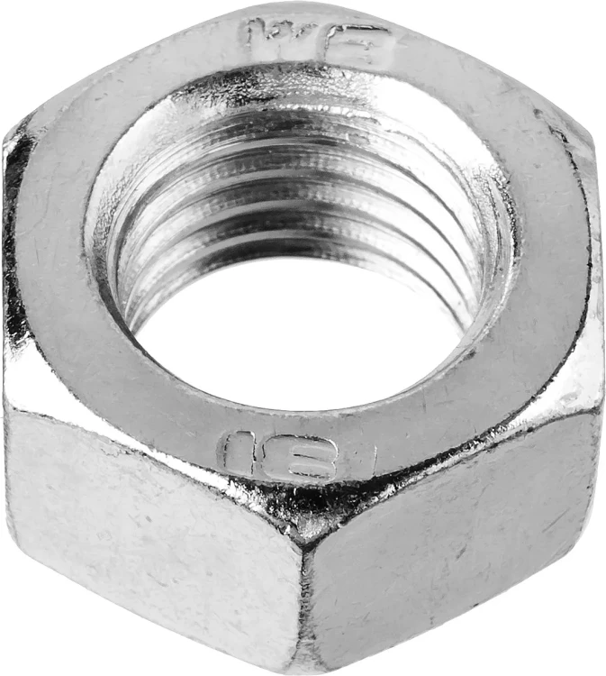 Гайка ГОСТ 5927-70, M5, 45 шт, кл. пр. 6, оцинкованная, ЗУБР 303556-05 купить в Сургуте