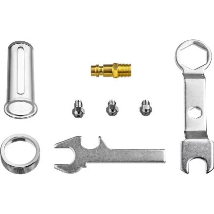 Заклепочник пневматический KRAFTOOL, корпус из алюминия, для заклепок из нержавеющей стали, 2,4-3,2-4-4,8мм 31184 купить в Сургуте