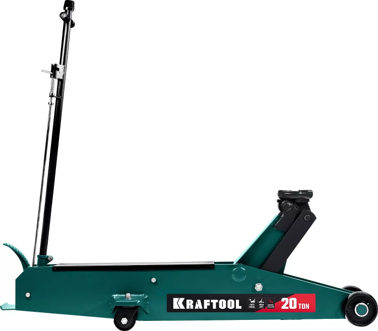 Домкраты подкатные гидравлические KRAFTOOL High-Lift для крупногабаритной техники 43455-20 купить в Сургуте