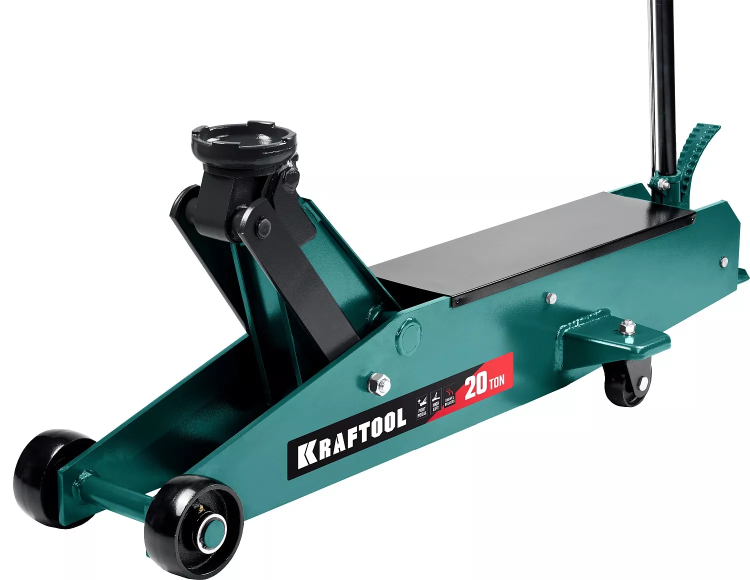 Домкраты подкатные гидравлические KRAFTOOL High-Lift для крупногабаритной техники 43455-20 купить в Сургуте