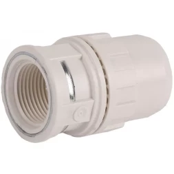 Муфта ЗУБР &quot;ШиреФит&quot; соединительная, &quot;штуцер с гайкой - внутренняя резьба&quot;, 32мм-1&quot; 51462-32-1