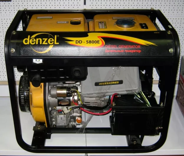 Генератор дизельный DENZEL DD5800Е 94670 купить в Сургуте