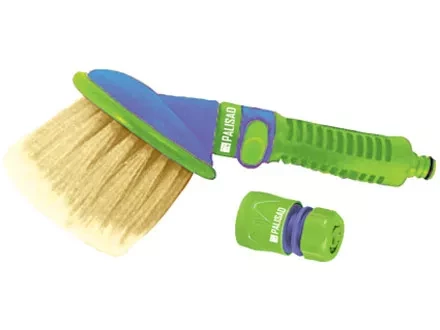 Моечный набор (щетка со штуцерной посадкой и быстросъемный соединитель)  PALISAD 65192 купить в Сургуте