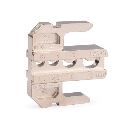 Пресс-клещи КВТ CTD+5 с механизмом быстрой смены матриц: комплект из 5 шт. для опрессовки (набор) (101859) купить в Сургуте