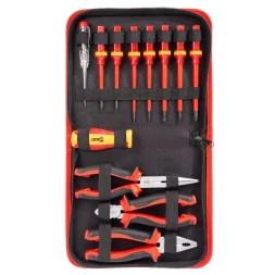 Набор диэлектрического инструмента электрика КВТ НИИ-22, 12 предметов (88962)