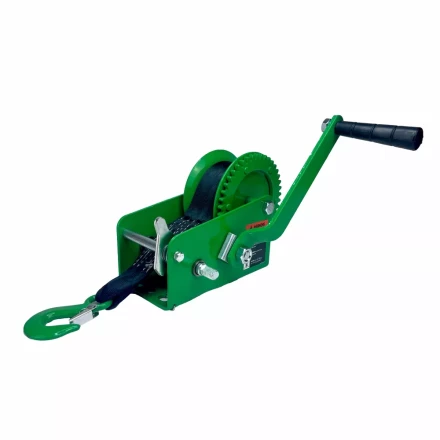 Лебедка ручная барабанная HITCH HW 900 900 кг лента 10 м (SZ073177) купить в Сургуте