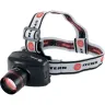 Фонарь наголовный Zoom 3W LED CRE Q5 160 Лм 100 м 3 режима 100% - 50% - стробоскоп 3хААА Stern 90567 купить в Сургуте