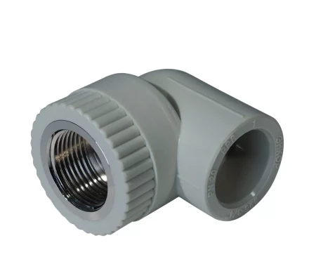 Уголок комб. PP-R ВР 20мм х 1/2 серый (50/150) 44170 купить в Сургуте