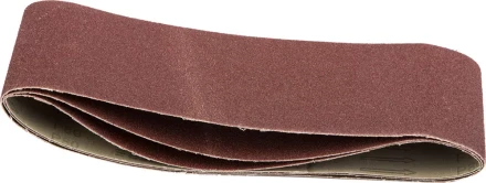 Лента STAYER &quot;MASTER&quot; шлифовальная универсальная бесконечная на тканевой основе, для ЛШМ, P80, 100х610мм, 3шт 35443-080 купить в Сургуте