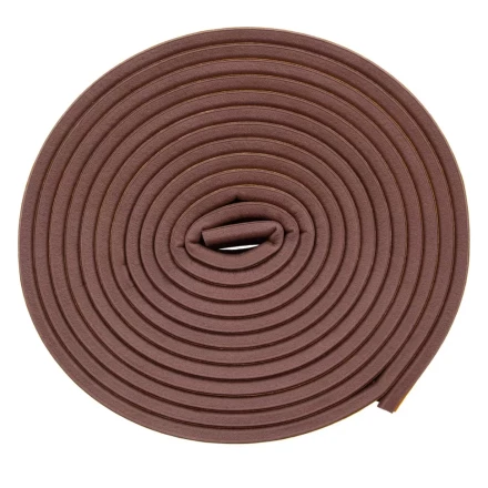 Уплотнитель резиновый, 24 м, профиль &quot;P&quot;, коричневый Сибртех 88902 купить в Сургуте