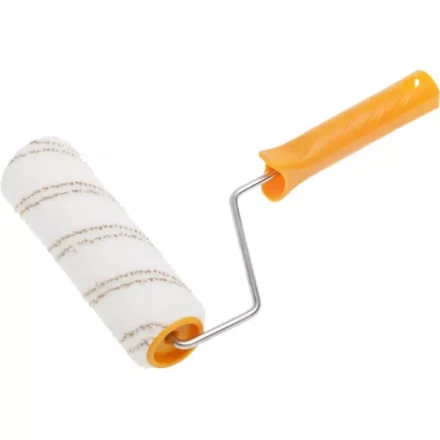 Валик &quot;МИКРОВОЛОКНО&quot; малярный в сборе, ворс 9 мм, бюгель 6 мм, 40x180мм, STAYER Master 0343-18 купить в Сургуте