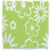 Салфетки из микрофибры с зелеными цветами 300х300 мм Elfe 92307 купить в Сургуте