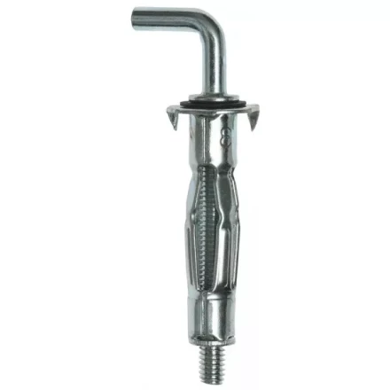 Анкер ЗУБР для пустотелых конструкций оцинкованный, с крюком, М4х32х13мм, ТФ2, 150шт 4-302492-04-032 купить в Сургуте