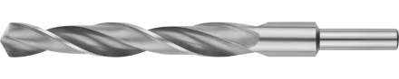 Сверло ЗУБР &quot;МАСТЕР&quot; по металлу с цилиндрическим хвостовиком, сталь Р6М5, винтовой прокат, D 16.0мм, L-178/120мм 4-29621-178-16 купить в Сургуте