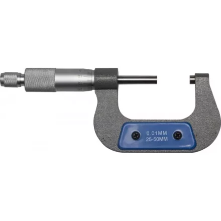 Микрометр ЗУБР &quot;ЭКСПЕРТ&quot; гладкий механический, МК 50, диапозон 25-50мм, шаг измерения 0,01мм 34480-50_z01 купить в Сургуте